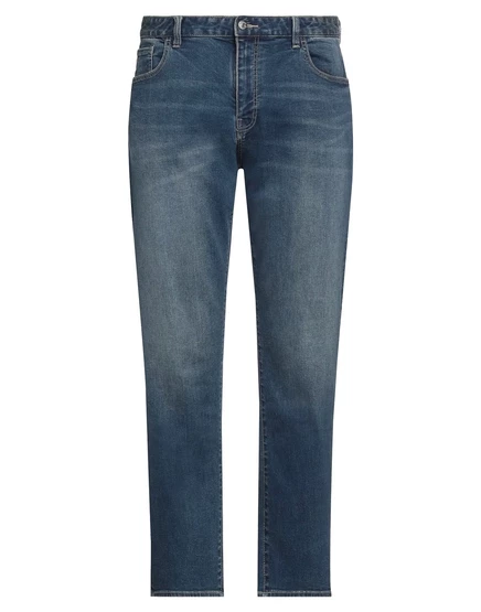 Мужские джинсы Armani Exchange, зауженные, синие