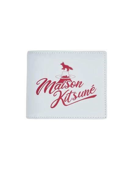 Мужской кошелек Maison Kitsuné Papermag, белый