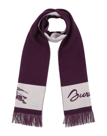 BURBERRY Scarves пурпурный