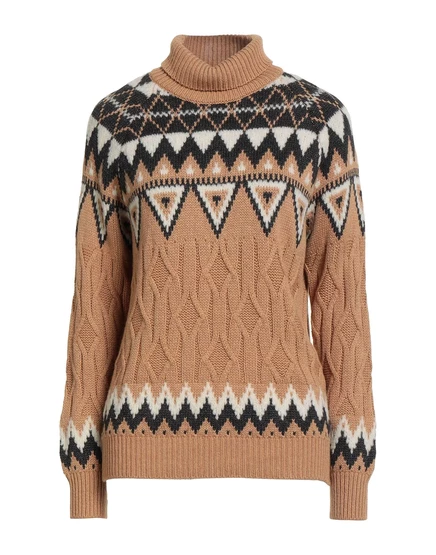 Женская водолазка Eleventy Turtlenecks, верблюжий