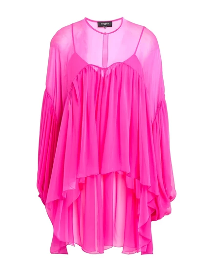 Женский топ Rochas Lorenz_SP, шифоновый, фуксия