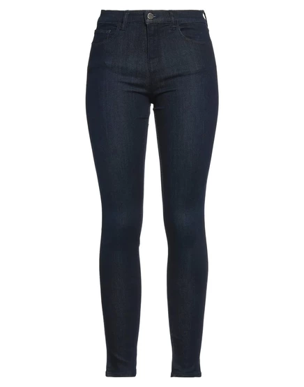 Женские джинсы Emporio Armani Wonderwoman, узкие, синие