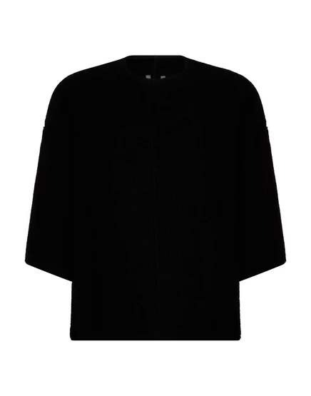 Женская футболка Rick Owens из шерсти, черная