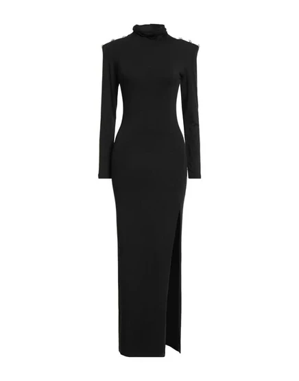 GIULIA N COUTURE Длинное платье чёрный