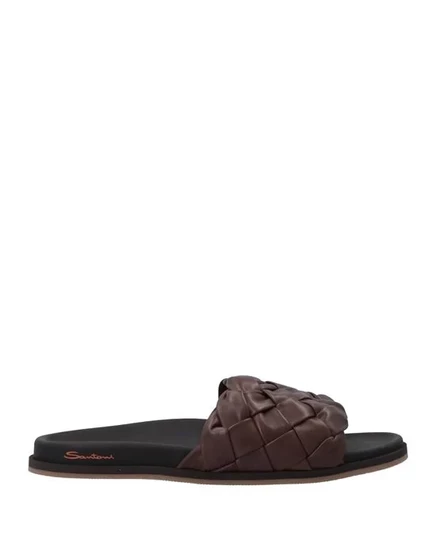 SANTONI Сандалии тёмно-коричневый