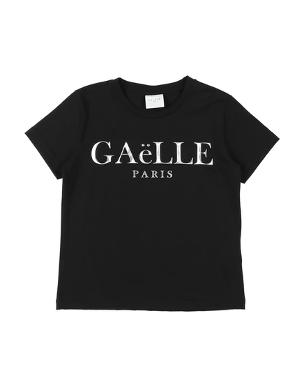 Женская футболка galle paris promotion_kid, чёрная