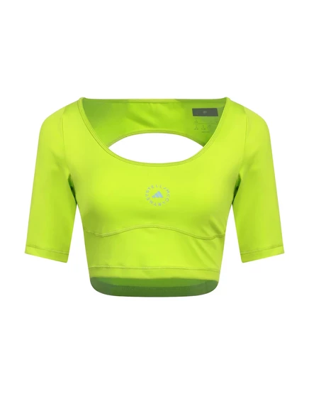 Женский топ Adidas by Stella McCartney, зелёный лайм