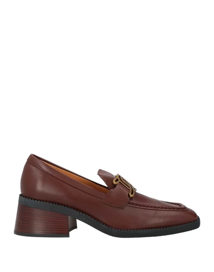 Женские лоферы Tod's Papermag, кожаные, коричневые