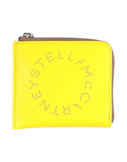 Женский кошелек Stella McCartney Papermag, пастельно-желтый