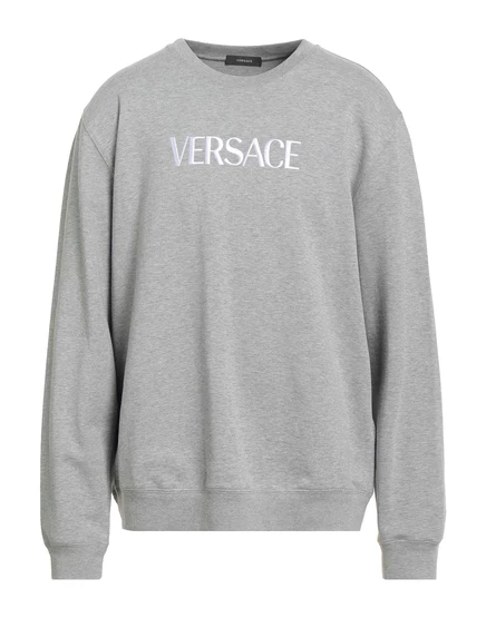 Мужская толстовка Versace Sweatshirts, светло-серая