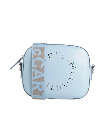 Женская сумка-кроссбоди Stella McCartney Hamish, голубая