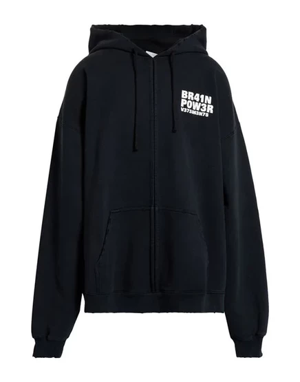 VETEMENTS Толстовка чёрный