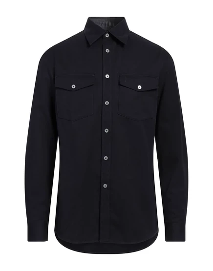 DUNHILL Shirts иссиня-чёрный