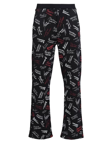 Мужские пижамные брюки Moschino PAPERMAG, черные