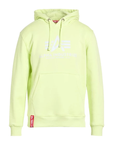 Мужское худи Alpha Industries Papermag, салатовое