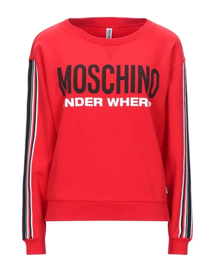 Женская толстовка Moschino, красная
