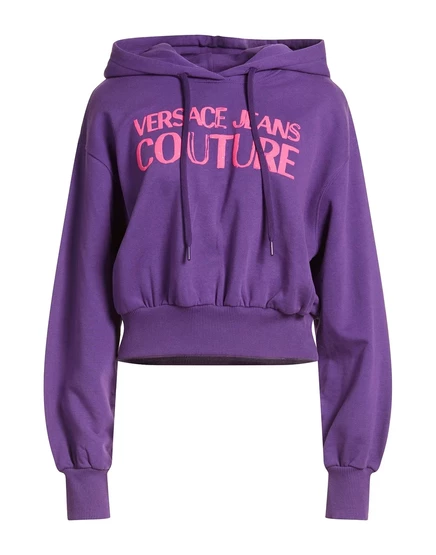 Женское худи Versace Jeans Couture PAPERMAG, фиолетовое