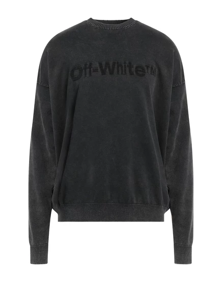Мужской свитшот Off-White IBIZEN, тёмно-серый
