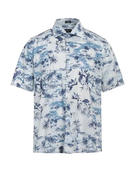 PETER MILLAR Pубашка синий