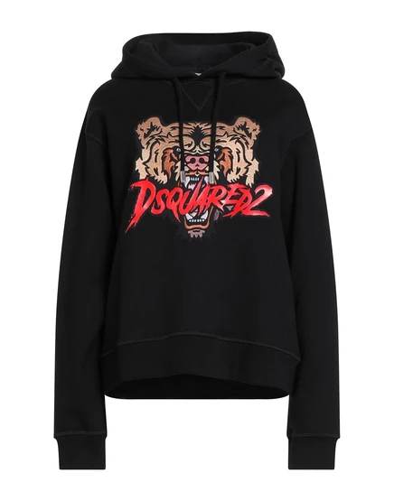 Женское худи DSquared2 Lorenz_SP, черное