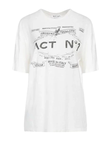 ACT N°1 Футболка слоновая кость