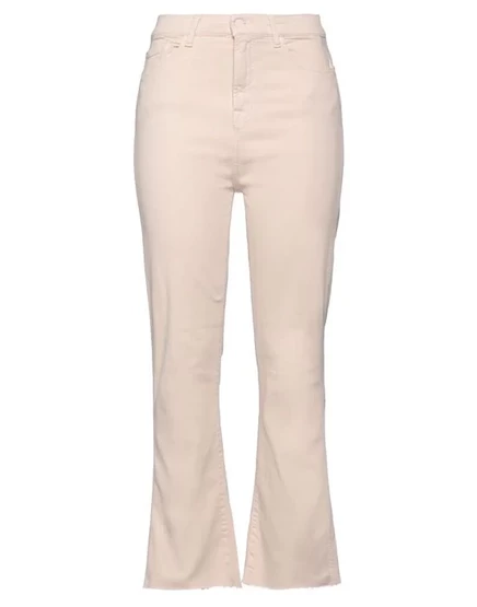 7 FOR ALL MANKIND Джинсовые брюки пудровый