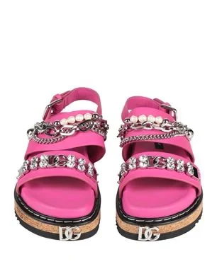 Мужские сандалии Dolce & Gabbana, фуксия