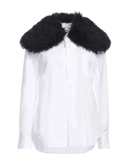 Женская рубашка Comme des Garçons PAPERMAG, белая