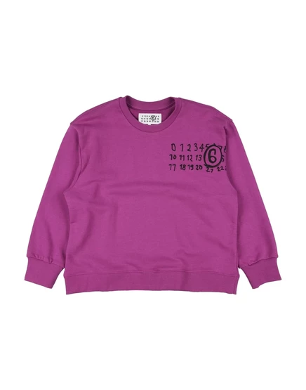 Детская толстовка MM6 Maison Margiela, мальва