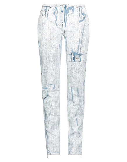 Женские джинсы Acne Studios WONDERWOMAN, синие