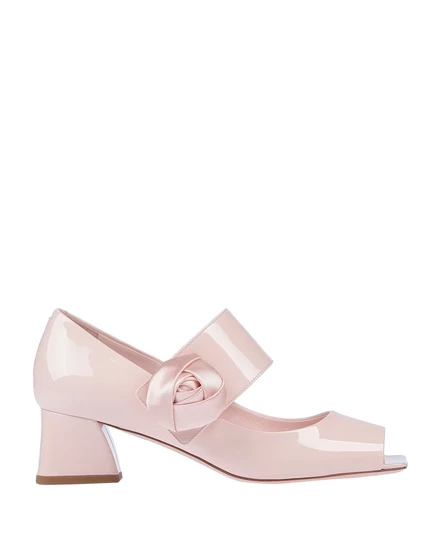 Женские туфли roger vivier wonderwoman, светло-розовые