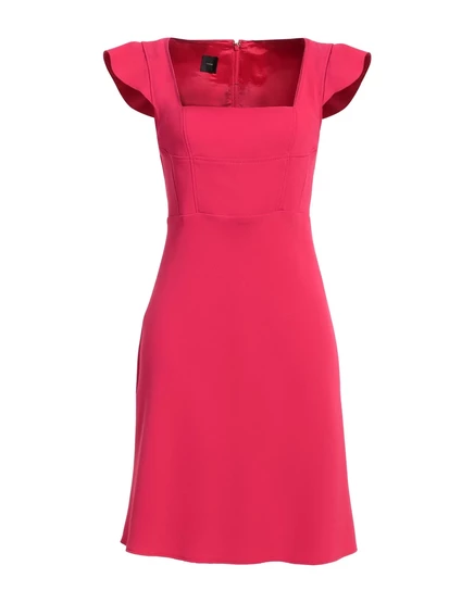 Платье Pinko Papermag мини, расклешенное, фуксия