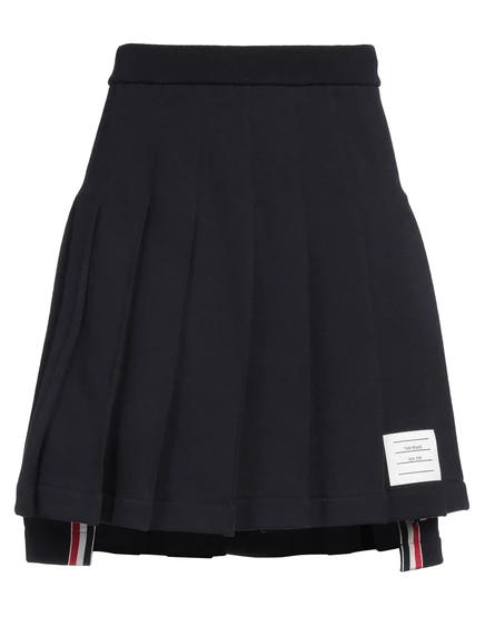 THOM BROWNE Mini skirts иссиня-чёрный