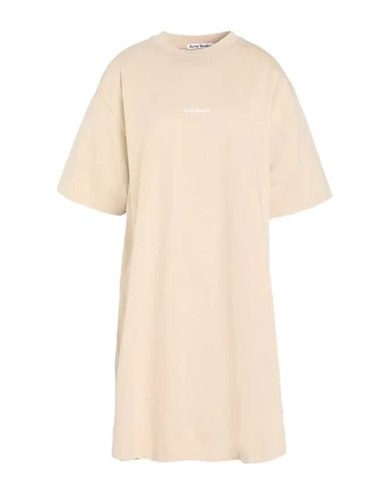 ACNE STUDIOS Короткое платье бежевый