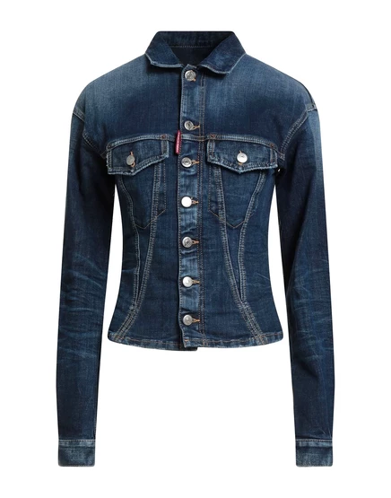 Женская джинсовая куртка DSquared2, синяя