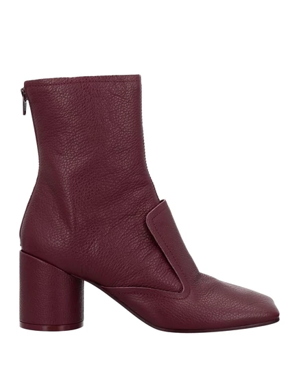 Женские ботильоны MM6 Maison Margiela, бордовые