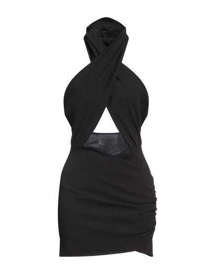 FORTE DEI MARMI COUTURE Короткое платье чёрный