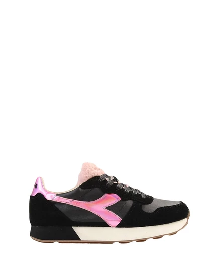Женские кроссовки Diadora Heritage Papermag, чёрные