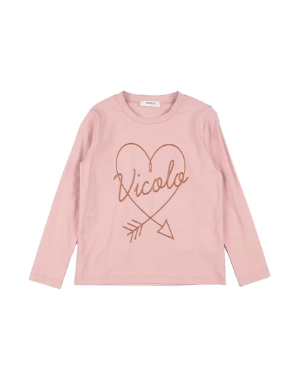 Женская футболка Vicolo Promotion Junior, светло-розовая