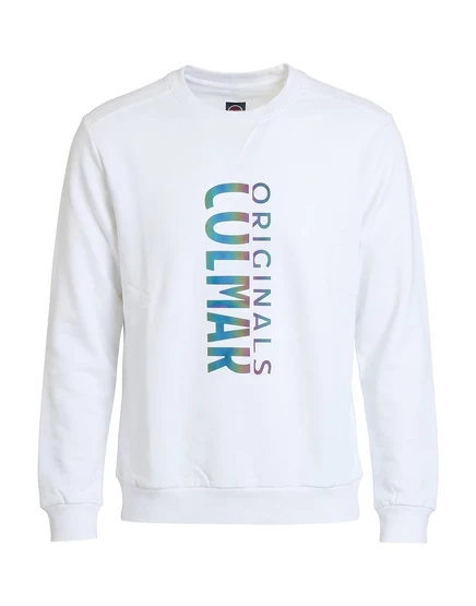 Мужская толстовка Colmar с принтом, белая