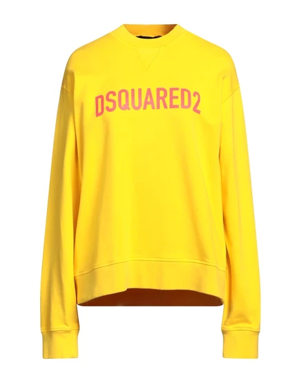 Женский свитшот DSquared2 PAPERMAG, желтый
