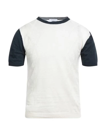 Свитер Wool & Co из льна и хлопка, светло-кремовый
