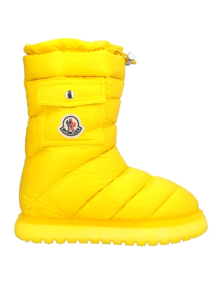 MONCLER Полусапоги и высокие ботинки жёлтый