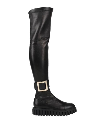 Женские сапоги Roger Vivier Papermag, черные