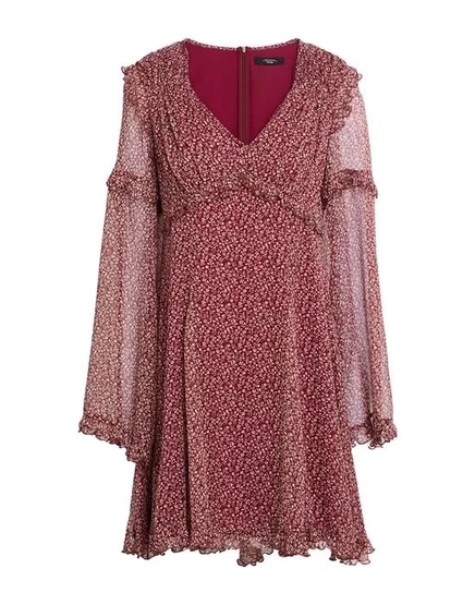 WEEKEND MAX MARA Короткое платье бордовый