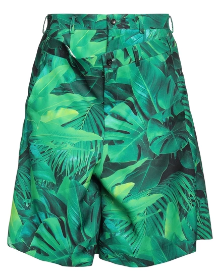 Мужские бермуды Comme des Garons, зелёные
