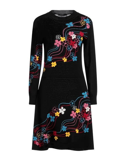 Женское мини-платье Boutique Moschino, чёрное