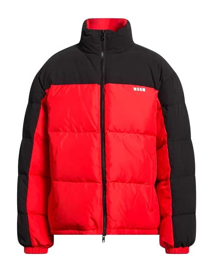Мужской короткий пуховик MSGM JADR, чёрный