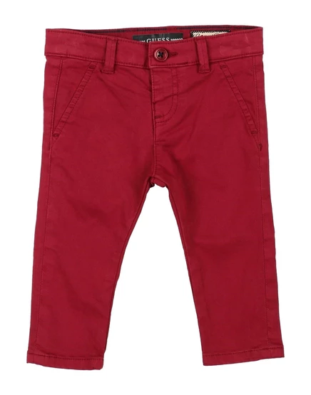 Детские брюки Guess BABY, бордовые