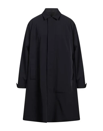 Плащ giorgio armani маккинтош, иссиня-чёрный